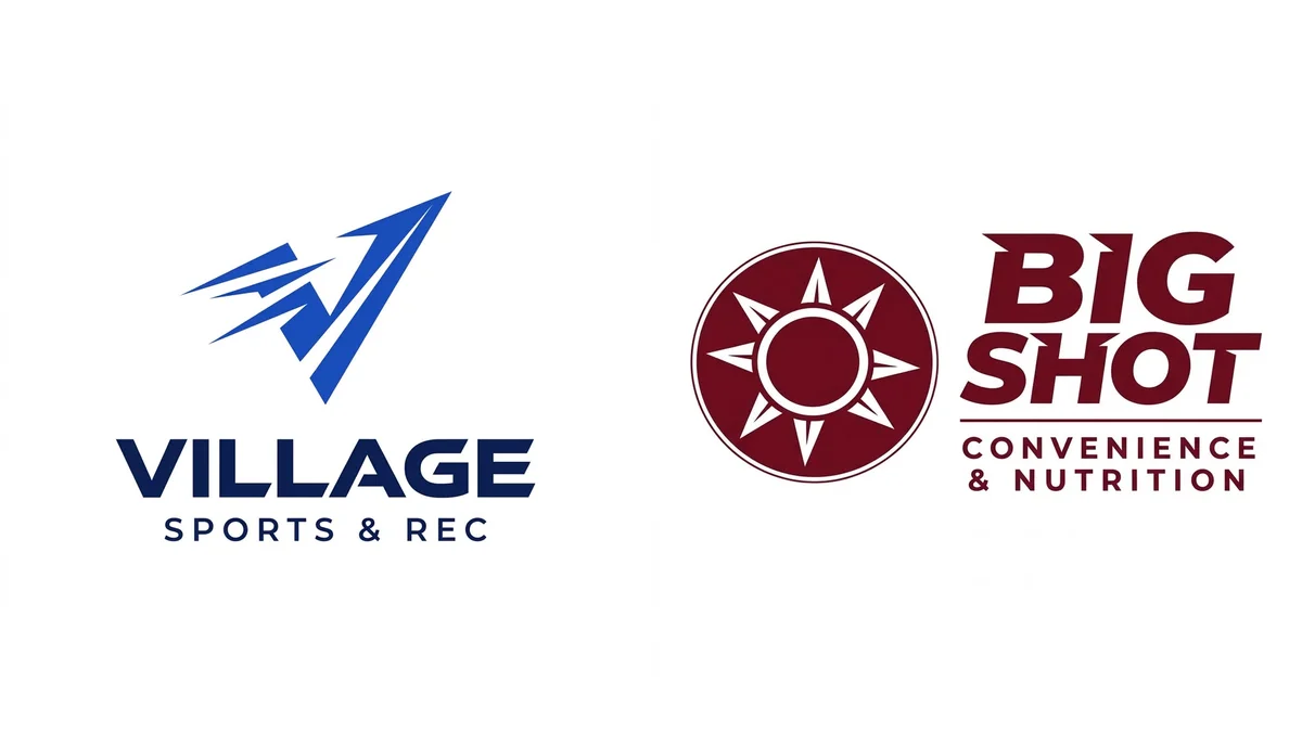 Village Sports & Rec and Big Shot logos
