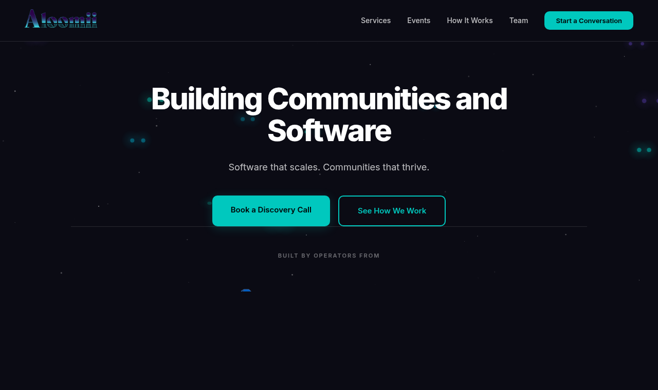 Aloomii website